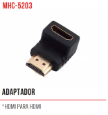 Adaptador HDMI em L Tomate MHC-5203