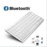 Teclado Bluetooth Tablet Android Branco